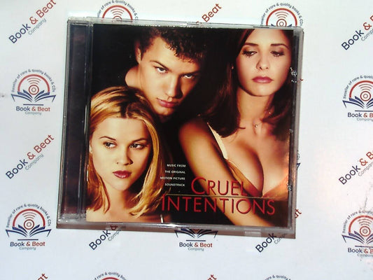 bookandbeat.com, Cruel Intentions soundtrack, motion picture music, Various Artists, movie soundtrack, alternative rock, 90s music, pop music, film score, iconic soundtrack, cinematic music, Sarah Michelle Gellar, Ryan Phillippe, Reese Witherspoon, cult classic, emotional music, romantic drama, dark themes, musical storytelling, soundtrack album, nostalgic music, 90s film, Cruel Intentions movie, memorable soundtrack, music collectors, soundtrack enthusiasts, film-inspired music, CD album, soundtrack compil