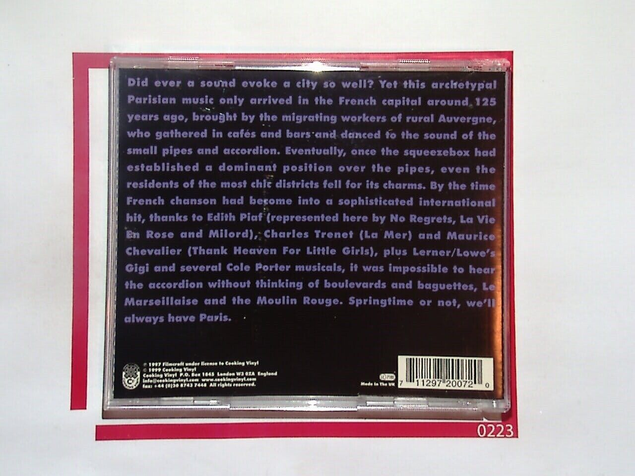 bookandbeat.com, CD, Various, French Cafe Accordion Music, accordion music, French music, cafe ambiance, Parisian vibes, relaxing music, instrumental, traditional French, French classics, chanson, Paris, romantic tunes, bistro music, accordion classics, vintage French sound, European charm, soft melodies, cultural music, background music, authentic French accordion, nostalgic
