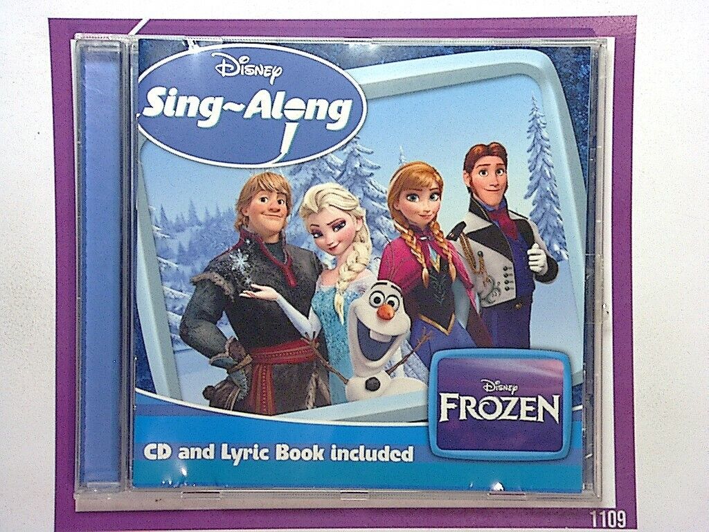 Frozen Sing-Along, Disney Frozen, Disney Songs, Let It Go, Idina Menzel, Disney Music CD, Sing-Along Songs, Family Music, Frozen Soundtrack, Kids Disney Songs, Olaf Songs, Princess Elsa, Anna and Elsa, Musical Adventure, bookandbeat.com,