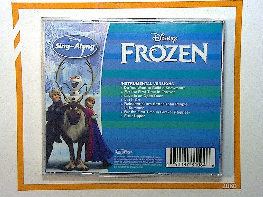 Frozen Sing-Along, Disney Frozen, Disney Songs, Let It Go, Idina Menzel, Disney Music CD, Sing-Along Songs, Family Music, Frozen Soundtrack, Kids Disney Songs, Olaf Songs, Princess Elsa, Anna and Elsa, Musical Adventure, bookandbeat.com,