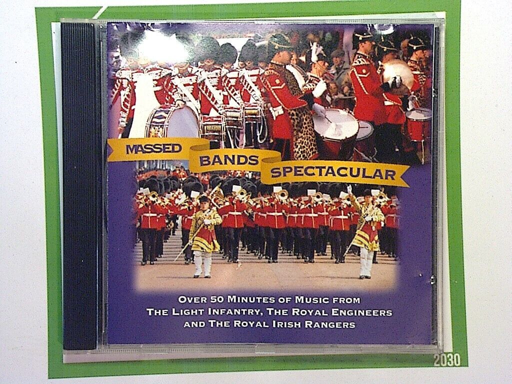 Various Artists, Massed Bands, Spectacular, CD, Military bands, Classical, Marching music, Brass bands, Instrumental, bookandbeat.com,
