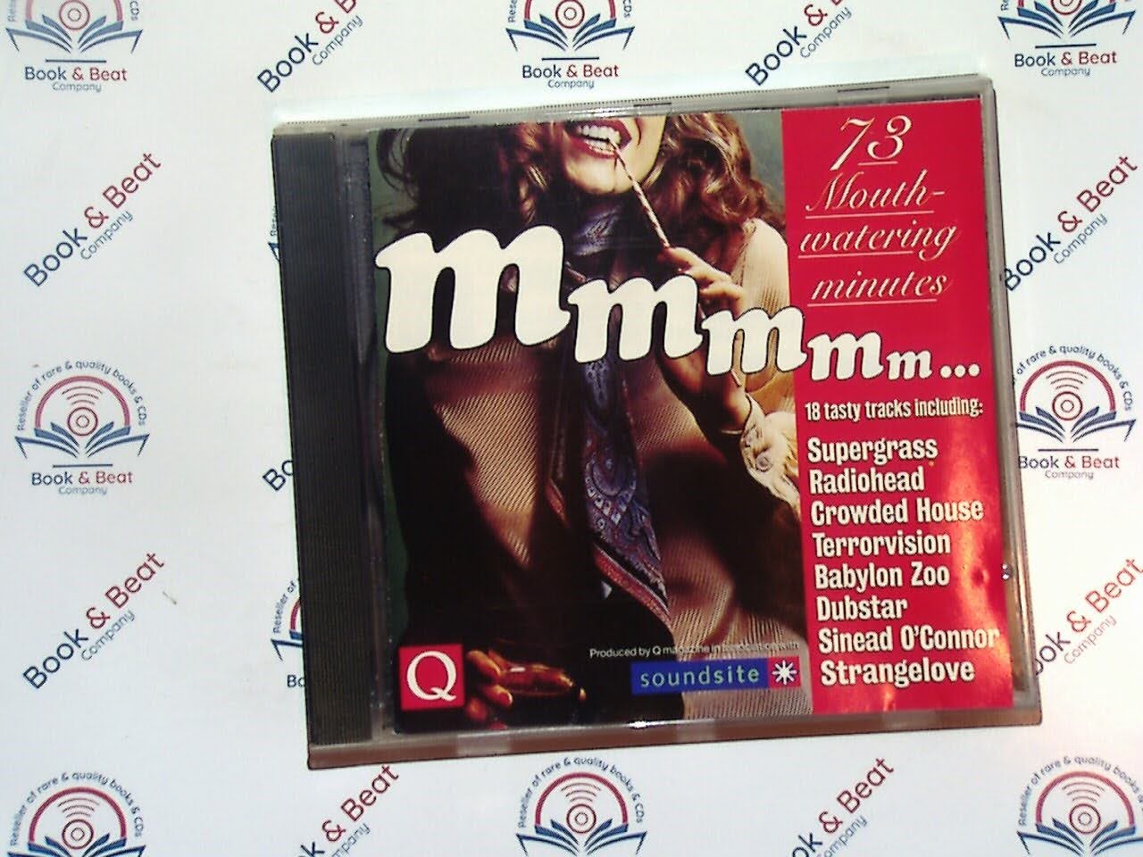 Various, Q Magazine, mmmmm..., 73 Mouth-Watering Minutes, music compilation, alternative rock, indie music, classic tracks, rock anthems, curated playlist, music magazine, exclusive tracks, collector's edition, diverse artists, must-have album, limited edition, bookandbeat.com,