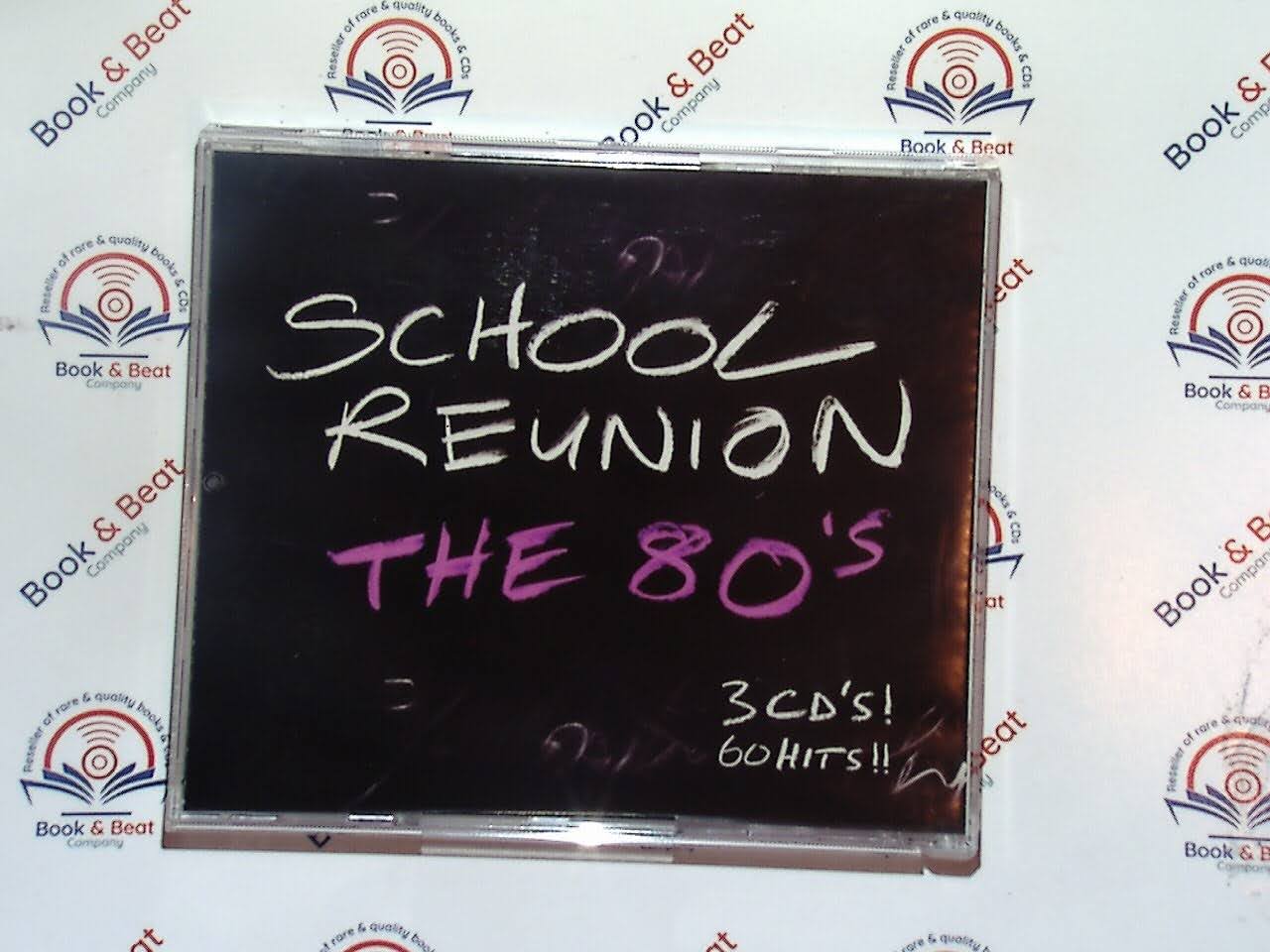 bookandbeat.com, CD, Various Artists, School Reunion, The 80's, Eighties, 80s music, nostalgia, classic hits, retro anthems, new wave, synth-pop, rock classics, pop legends, dance hits, timeless tunes, feel-good music, bookandbeat.com,new CDs, used CDs, new books, used books, online music store, online bookstore, rare CDs, rare books, affordable books, affordable CDs, book lovers, music enthusiasts, collectible CDs, vintage books,DVD,