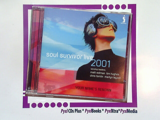 Soul Survivor Live 2001, Chris Tomlin, Matt Redman, Worship music, Live worship, Christian music, Praise and worship, CD, Soul Survivor, Contemporary Christian, Faith-based, Inspirational music, Worship leaders, Church event, Spiritual songs, Live performance, Uplifting music, Worship experience, Bookandbeat.com, Youth worship, Gospel music,