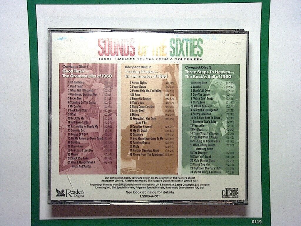 Sounds of the Sixties, 1960, Various artists, 1960s music, CD, Bookandbeat.com, Oldies, Retro hits, Classic rock, Pop, Vintage music, Golden oldies, Sixties pop, Timeless, Dance music, Nostalgic, Early rock, 1960s radio, Radio hits, Iconic songs, Timeless tunes, Retro compilation,