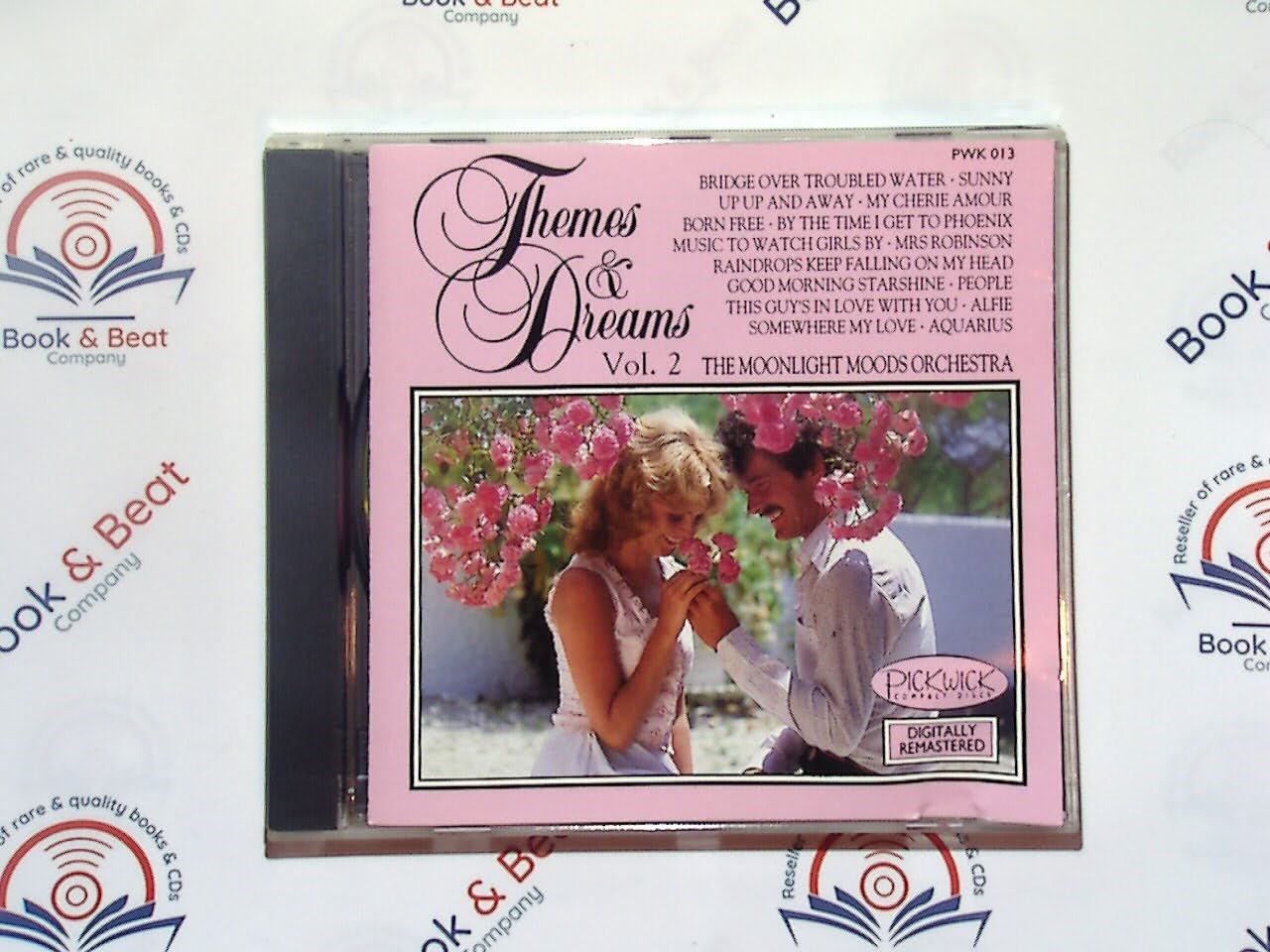 bookandbeat.com, CD, Various, Themes & Dreams Vol. 2, The Moonlight Moods Orchestra, instrumental music, relaxation, easy listening, orchestral arrangements, mood music, romantic themes, soothing melodies, timeless classics, orchestral covers, peaceful listening, instrumental collection, soft music, music for relaxation, background music, classical themes, evening listening, melodic instrumentals, orchestral favourites