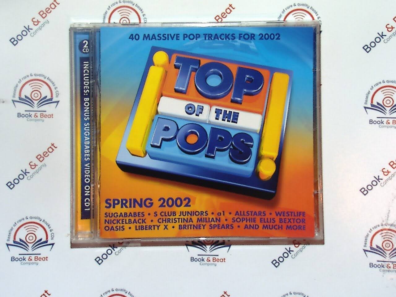 bookandbeat.com, Top Of The Pops, Spring 2002, compilation album, pop hits, early 2000s music, chart-toppers, various artists, pop classics, dance tracks, radio hits, nostalgic music, hit collection, UK pop, mainstream music, party playlist, best of 2002, pop culture, music trends, CD collection, pop album.