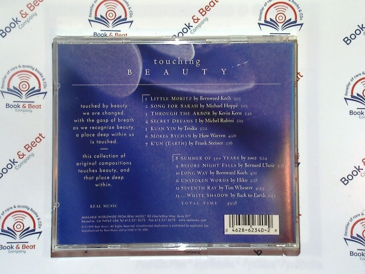 bookandbeat.com, CD, Various artists, Touching Beauty, Real Music, instrumental, relaxation, meditative music, soothing sounds, ambient, healing music, peaceful, wellness, nature-inspired, emotional, serene, calming atmosphere, background music, stress relief, tranquil, music therapy,