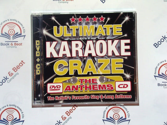 bookandbeat.com, CD, Various Artists, Ultimate Karoke Craze, Karaoke, DVD, dance hits, party music, pop, dance floor, karaoke version, upbeat tracks, high energy, popular songs, crowd-pleasers, music collection, dance compilation, lively beats, sing-along, 2000s hits, club anthems, interactive, bonus features, music video, entertainment