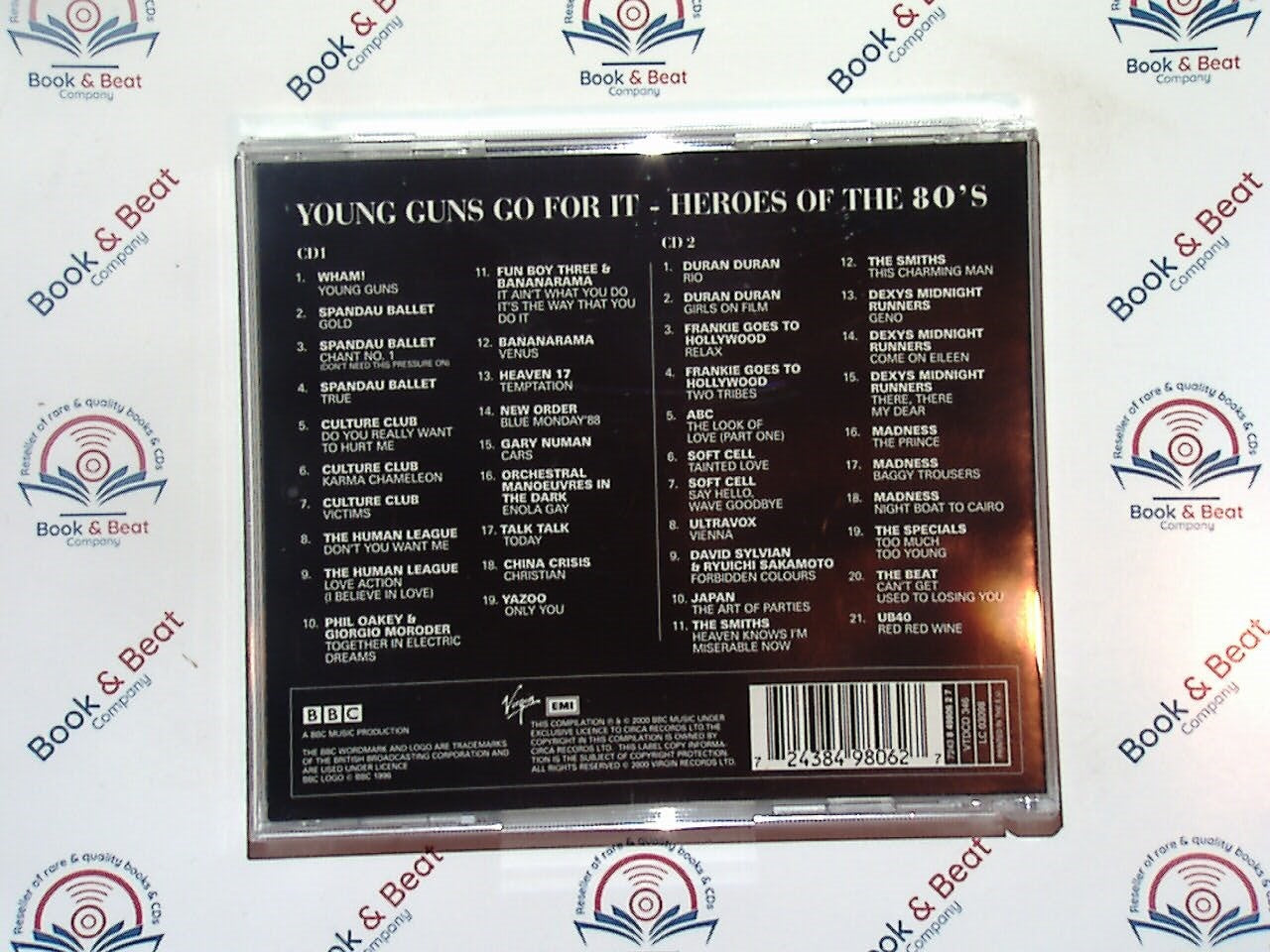 Heroes Of The 80s, Various, Young Guns Go for It, 80s music, new wave, pop classics, rock anthems, synth-pop, greatest hits, nostalgic tunes, retro collection, legendary artists, classic tracks, iconic songs, music compilation, bookandbeat.com,