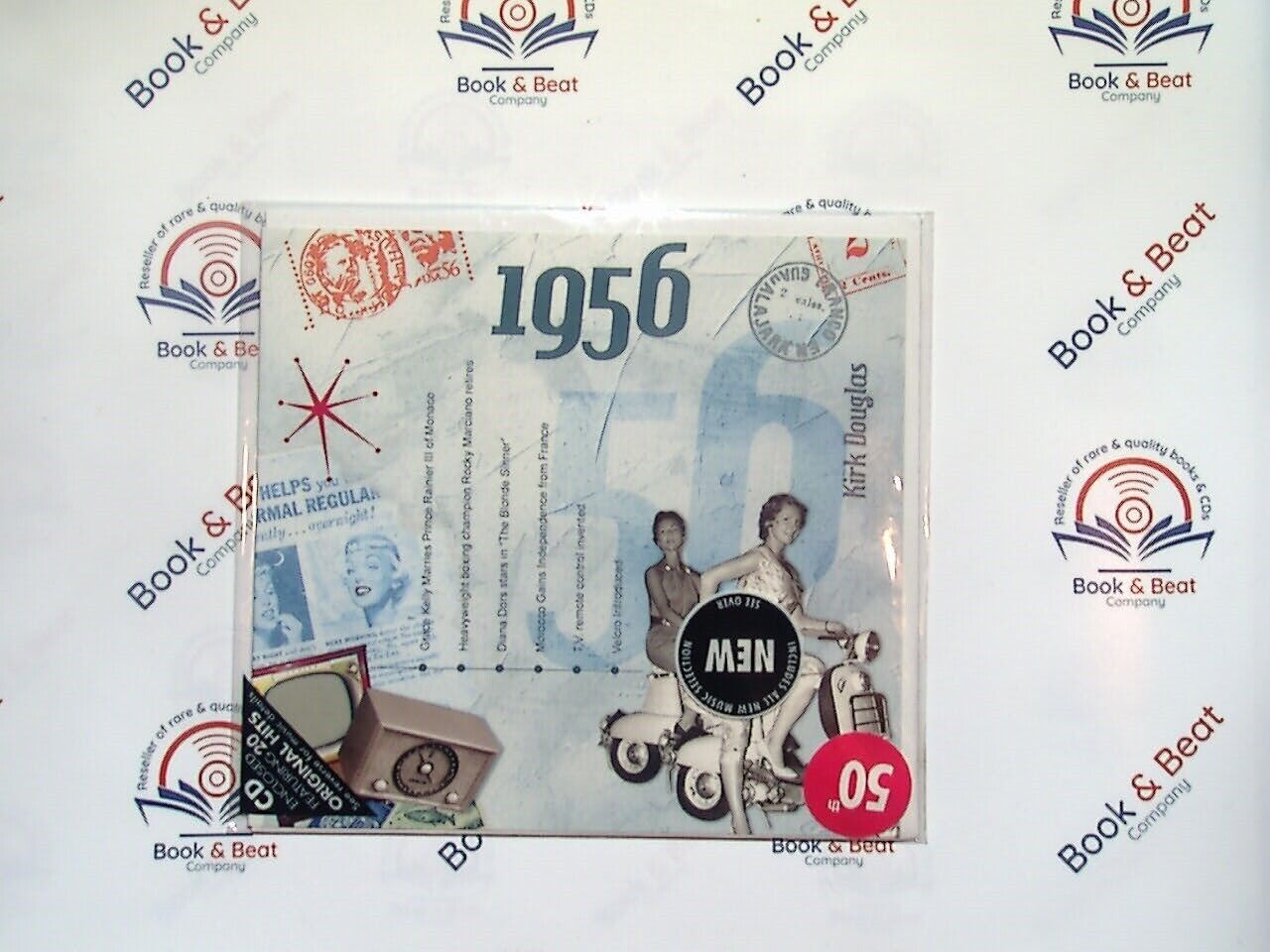 bookandbeat.com, A Time to Remember, 1956 music, CD and card set, nostalgic music, birthday gift, anniversary gift, vintage hits, 1950s classics, retro music collection, timeless tracks, memorable moments, music nostalgia, iconic songs, sentimental gift, classic hits, year-themed music, perfect celebration gift, collectible item, golden oldies, family memories, music for special occasions, historic hits,