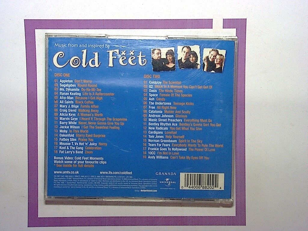 Various Artists, The Very Best Of Cold Feet, 2CD, Mint condition, TV soundtrack, Compilation, Pop, Rock, British music, bookandbeat.com,