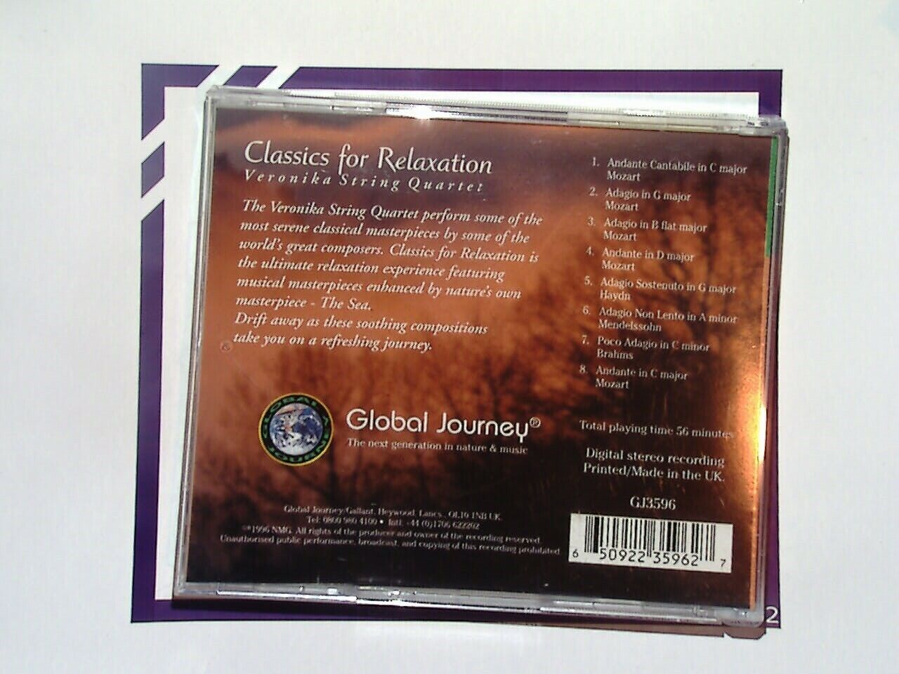 Veronika String Quartet, Classics for Relaxation, CD Mint, Bookandbeat.com, Global Journey, Classical music, String quartet, Relaxing music, Calm melodies, Instrumental, Timeless classics, Music for relaxation, Peaceful ambiance, Soothing sounds, Chamber music, Stress relief, Meditation music, Classical compositions, Easy listening, Elegant strings,