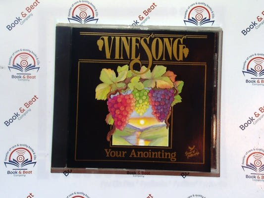 Vinesong, Your Anointing, CD, Nr Mint, Bookandbeat.com, Christian music, Worship music, Inspirational, Faith-based, Praise and worship, Uplifting, Spiritual, Gospel influence, Contemporary Christian, Devotional, Sacred songs, Anointed worship, Beautiful harmonies, Melodic, Church music, Worship leader, Music enthusiasts,