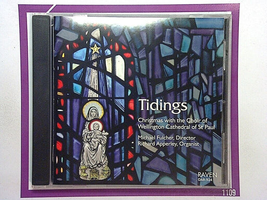 bookandbeat.com, Wellington Cathedral Choir, Tidings, Michael Fulcher, choral music, sacred music, Christmas hymns, spiritual, choir vocals, classical music, festive album, traditional hymns, New Zealand choir, reverent tones, vocal ensemble, holiday album, uplifting music, timeless carols, church music, bookandbeat.com music.