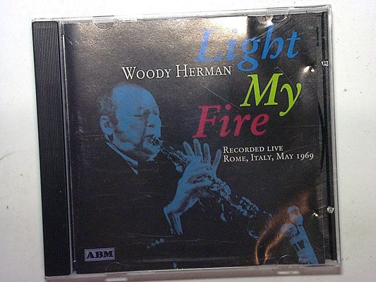 Woody Herman, Light My Fire, Jazz, Big band, CD, Swing, Bookandbeat.com, 1960s jazz, Saxophone, Classic jazz, Instrumental, Jazz fans, Big band era, Retro, Swing revival, Timeless hits, Dance music, Orchestral jazz, Jazz classics, Legendary band, Horn section,