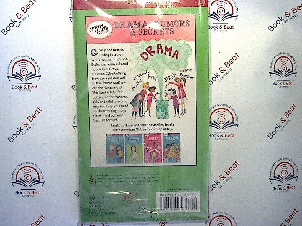 bookandbeat.com, American Girl, smart girl's guide, drama, rumors, secrets, girls' empowerment, friendship advice, middle grade, young readers, self-help, personal development, social skills, navigating friendships, life skills, confidence building, positive communication, resilience, girls' issues, bookandbeat.com kids.