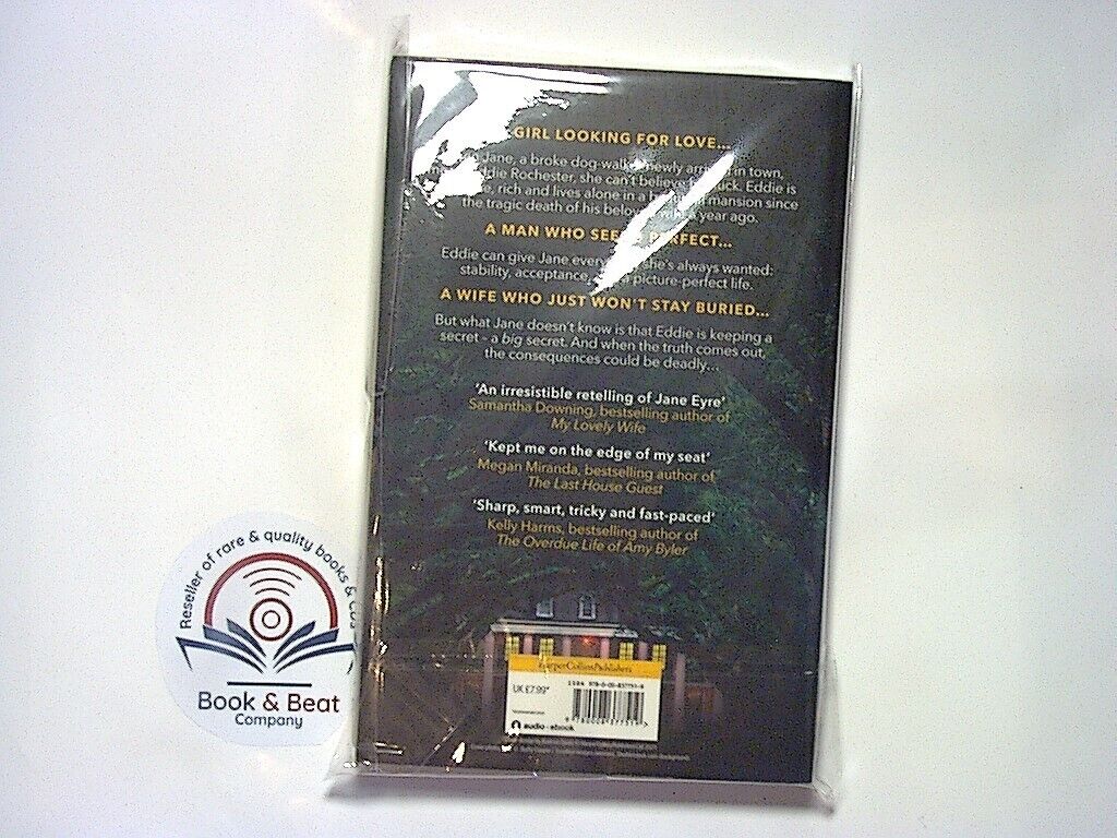 Rachel Hawkins, The Wife Upstairs, Mystery, Thriller, Domestic suspense, Psychological thriller, Gothic, Twists and turns, Modern retelling, Suspenseful, PB, Page-turner, Romantic suspense, Crime, Dark secrets, Psychological drama, Bookandbeat.com, Women in fiction, Hidden past, Psychological intrigue, Unreliable narrator,
