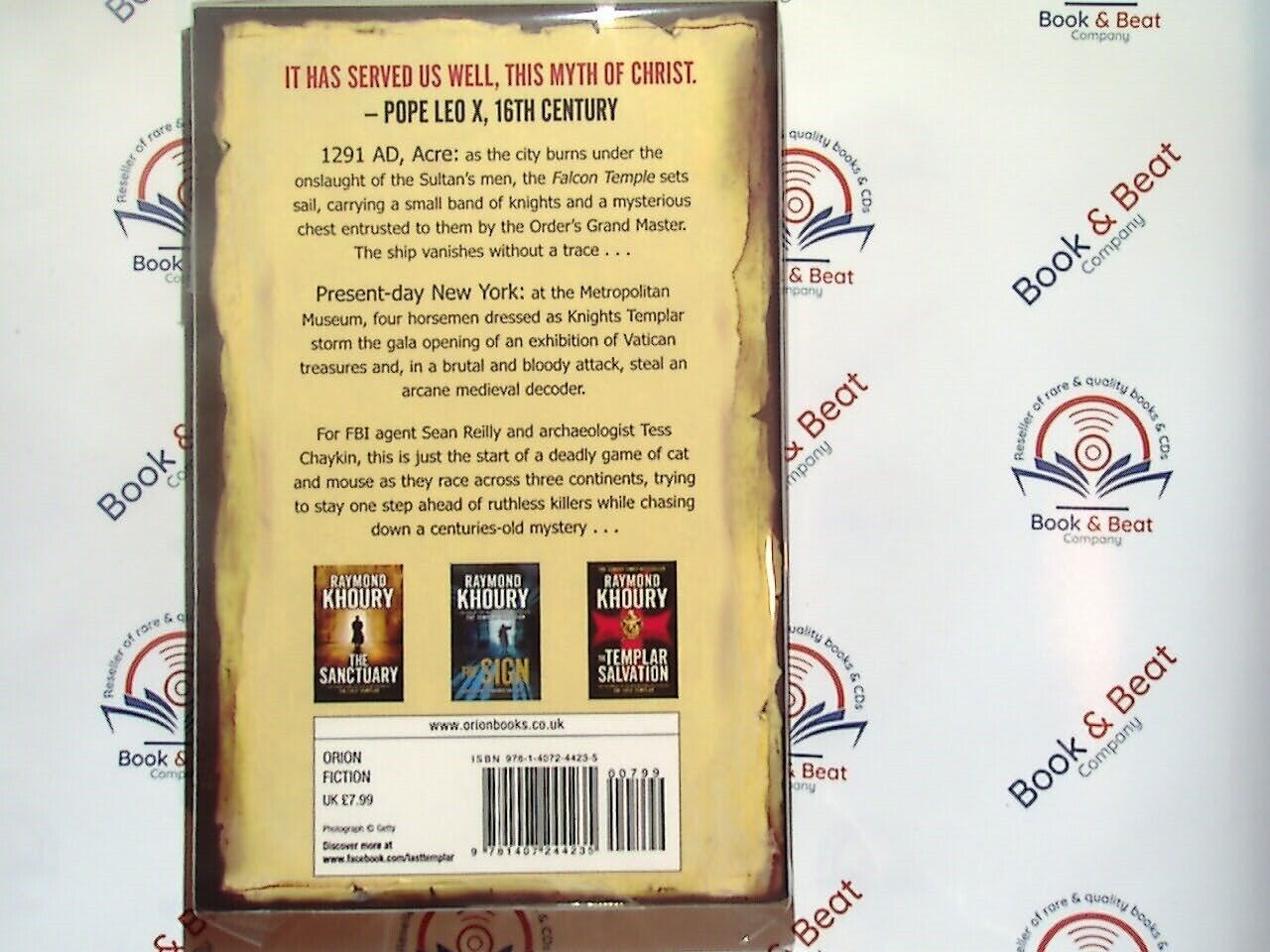bookandbeat.com, Raymond Khoury, The Last Templar, historical fiction, thriller, action-adventure, Templar Knights, secret societies, conspiracy, archaeological mystery, historical artifacts, Vatican secrets, religious intrigue, medieval history, suspenseful plot, fast-paced, bestselling novel, historical thriller, ancient mysteries, gripping read, treasure hunt, secrets of the past.