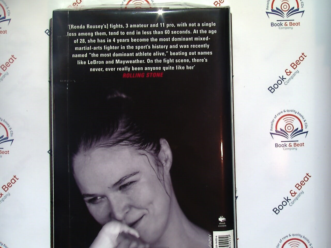 Ronda Rousey, My Fight Your Fight, autobiography, MMA, mixed martial arts, sports biography, fighting career, Ronda Rousey memoir, women's sports, UFC champion, inspiration, female athlete, martial arts fighter, Bookandbeat.com, overcoming adversity, combat sports, personal journey, empowering women, sports memoir, UFC history, strength and resilience.