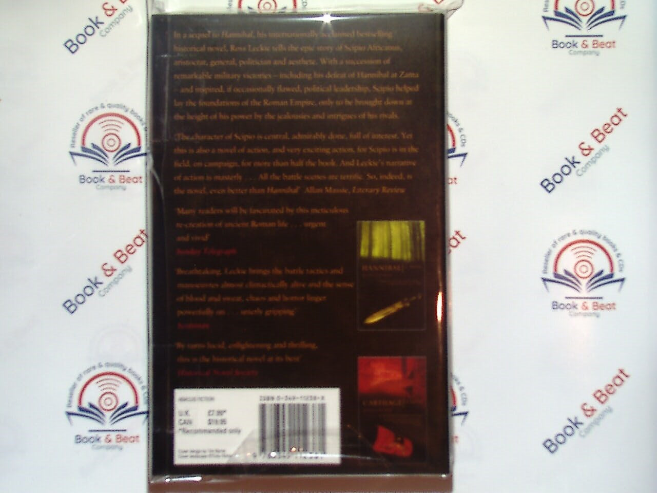 bookandbeat.com, Ross Leckie, A Novel, paperback, historical fiction, ancient Rome, epic narrative, classical literature, fictional biography, battle scenes, character-driven, Roman Empire, ancient world, military history, historical figures, dramatic storytelling, engaging prose, literary novel, historical epic, Roman generals, war and power, Mediterranean history.