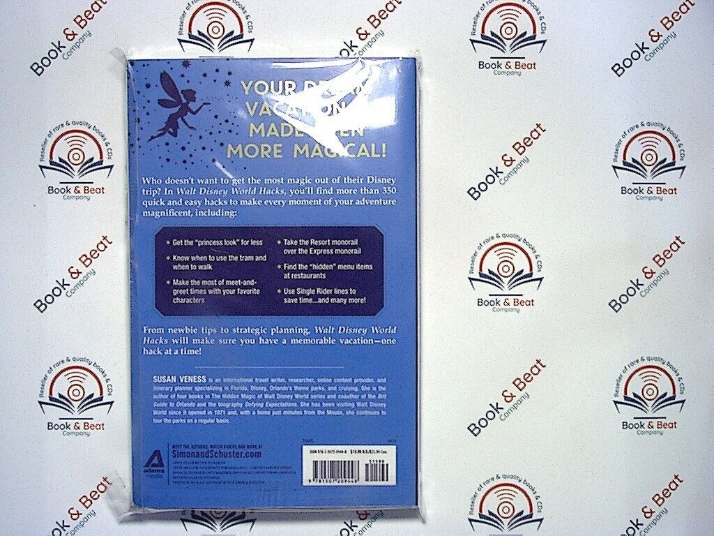 bookandbeat.com, book, Susan Veness, Walt Disney World Hacks, Disney secrets, theme park guide, travel tips, Disney World, park strategies, family travel, vacation planning, Disney tips, park navigation, Disney hacks, Orlando attractions, insider information, Disney expert, family vacation, park experiences, magic kingdom, Disney planning, amusement park advice.
