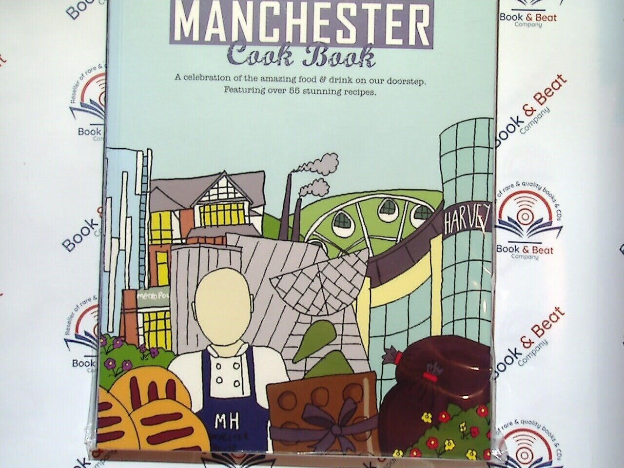 bookandbeat.com, book, The Manchester Cook Book, Manchester cuisine, British food, local recipes, food celebration, regional flavors, culinary inspiration, Manchester chefs, gourmet dishes, food culture, cookery book, food lovers, traditional recipes, modern twists, food photography, cooking guide, dining experiences, local ingredients, foodie gift,