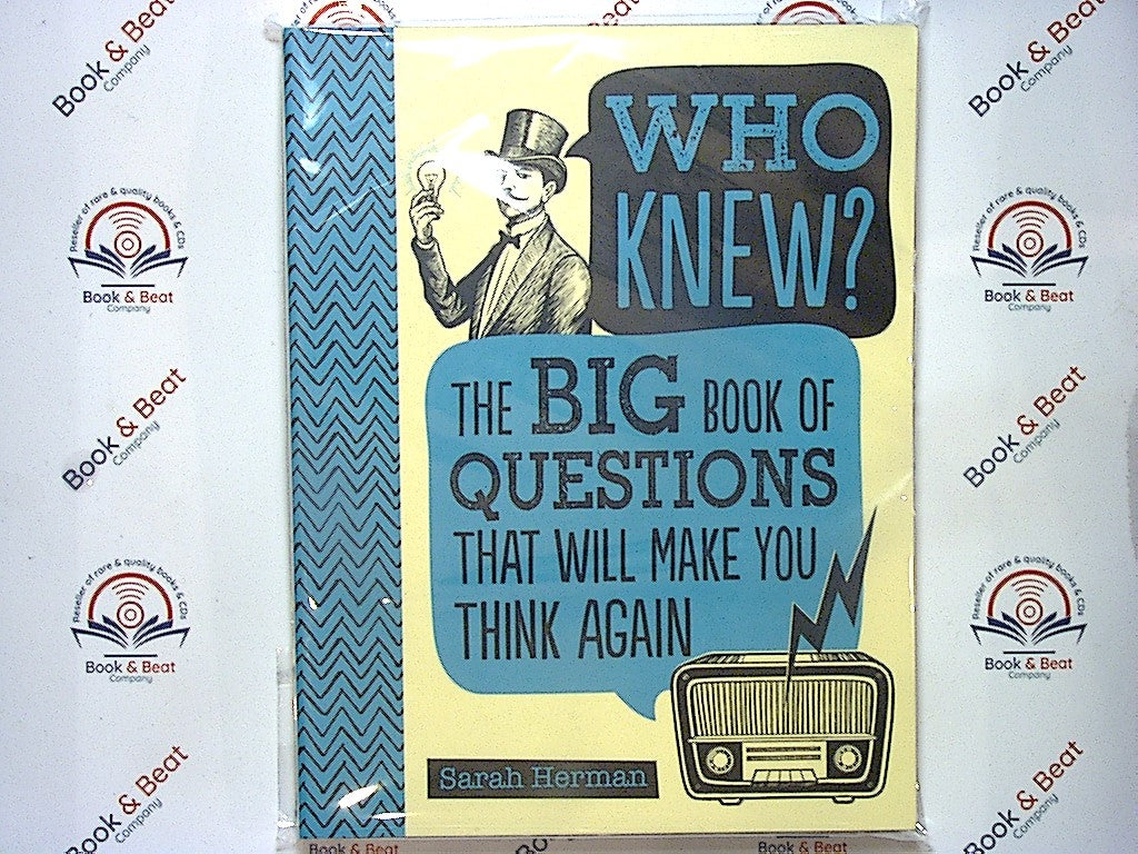 bookandbeat.com, book, Who Knew?, questions, Sarah Herman, trivia, brain teaser, knowledge, fun facts, educational, thought-provoking, mind-expanding, surprising answers, curiosity, quiz, facts, learning, family-friendly, conversation starter, engaging